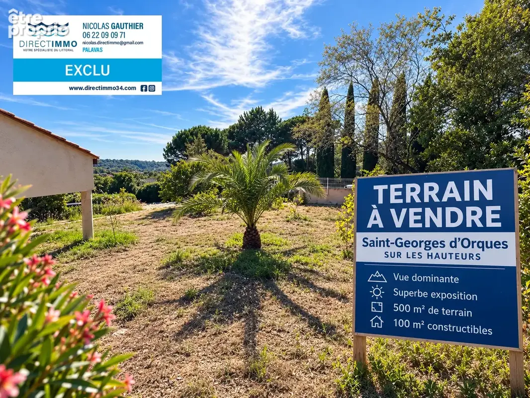 Terrain à SAINT-GEORGES-D'ORQUES