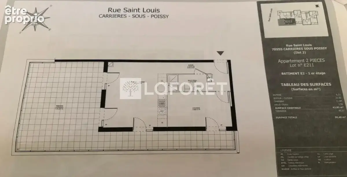 Appartement à CARRIERES-SOUS-POISSY