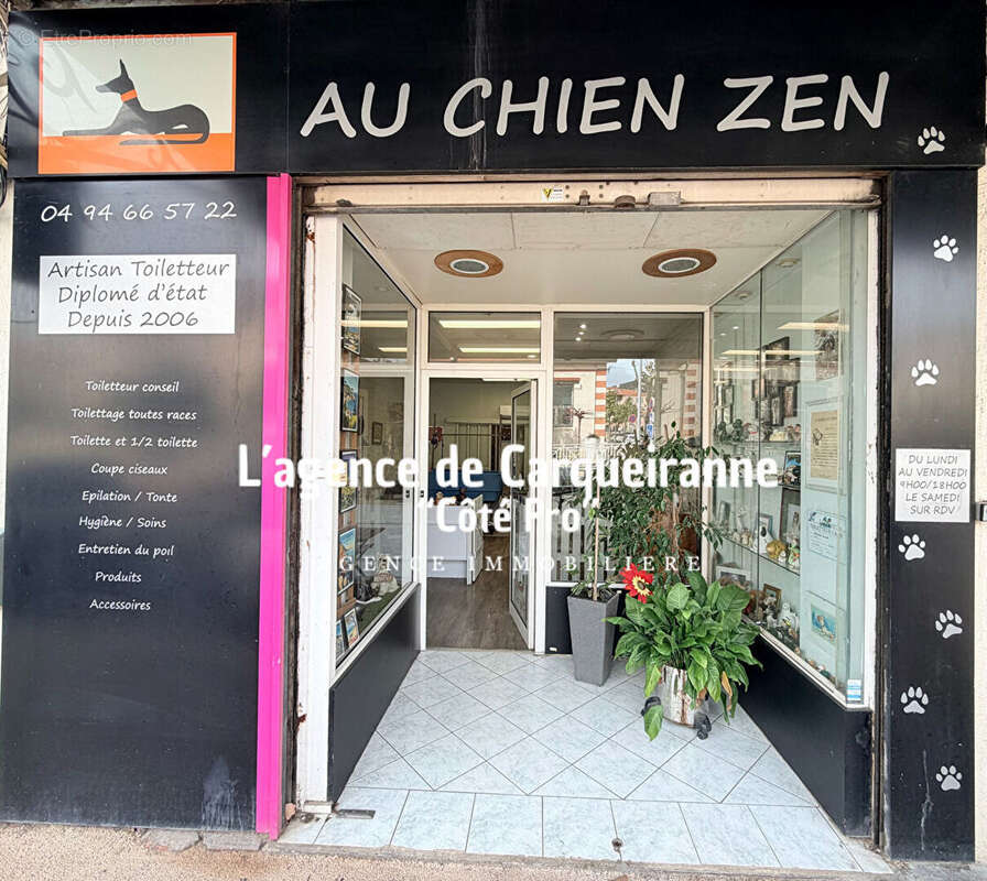 A vendre cession de droit au bail local de 35 m2 idealement situe dans  le centre ville de carqueiranne - photo 3