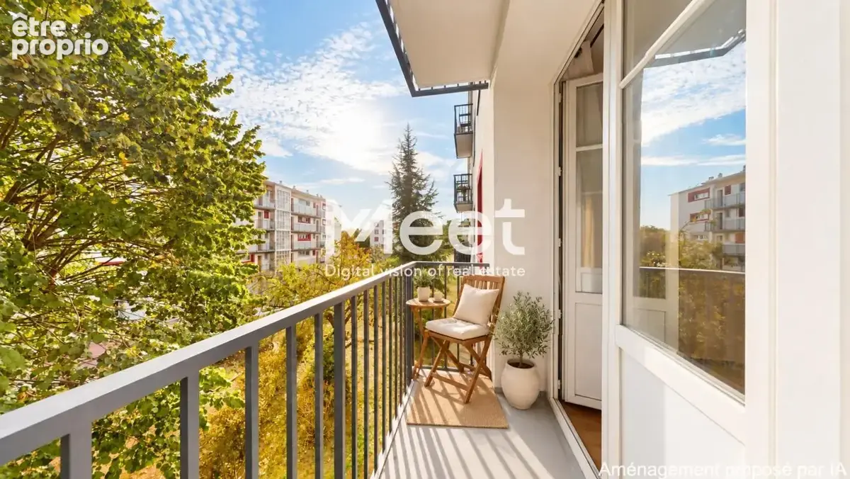 4 pièces - 2 chambres - Balcon - Bon état - Traversant - photo 1