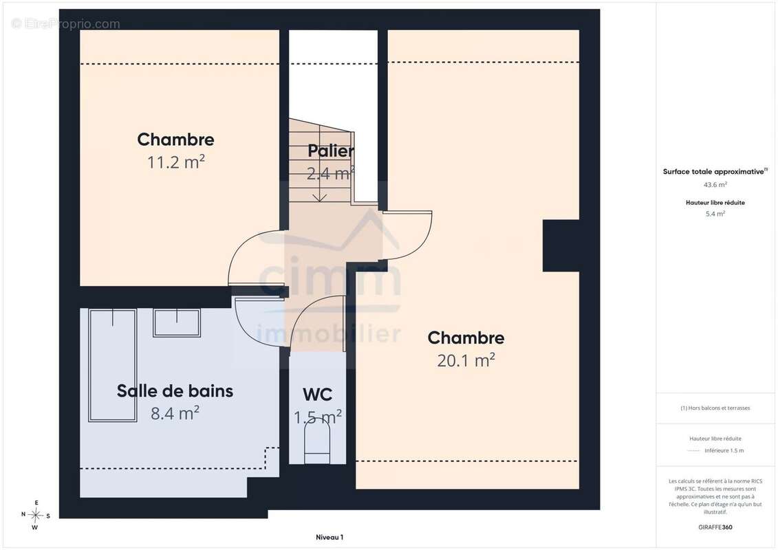 Maison de 83 m² sur un terrain de 1077 m² - photo 8