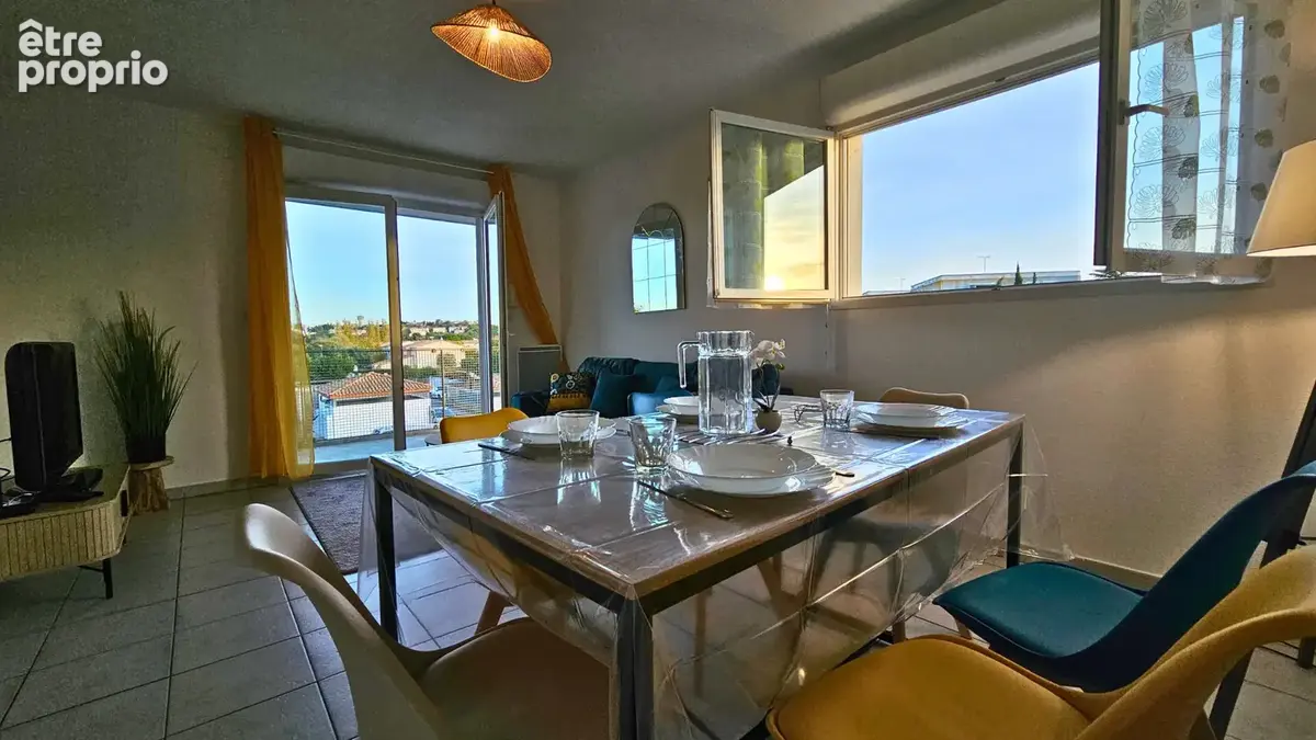 T3 53 m²  2 parkings, ascenseur Carcassonne - photo 7