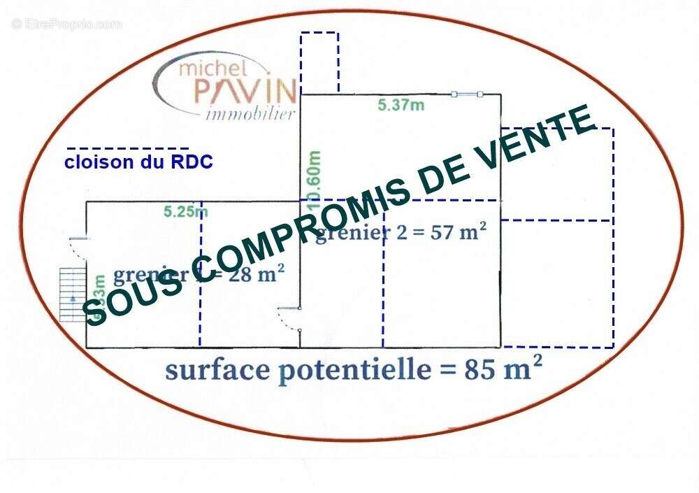 Maison à LA GUERCHE-SUR-L&#039;AUBOIS