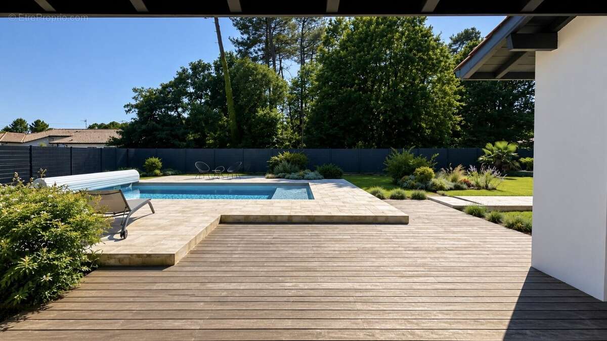 Maison contemporaine de plain-pied avec piscine, aux portes de Dax - photo 5