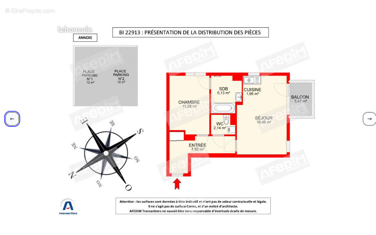 Appartement à LINSELLES