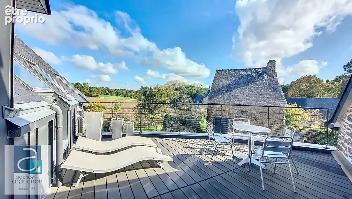 Bord de Rance :   Maison de Charme et contemporaine, lumineuse, 3 grandes chambres et un bureau  avec terrasse/solarium - photo 3