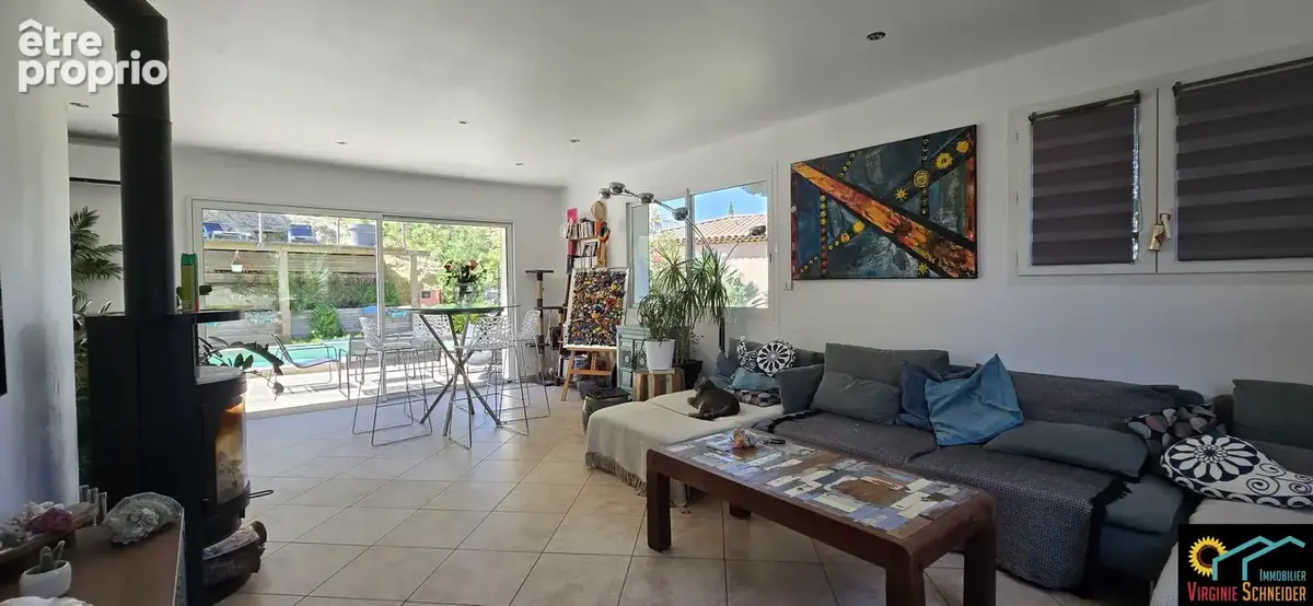 Maison 5 pieces de 130m2 sur parcelle de 1260m2 avec piscine et garage - photo 4