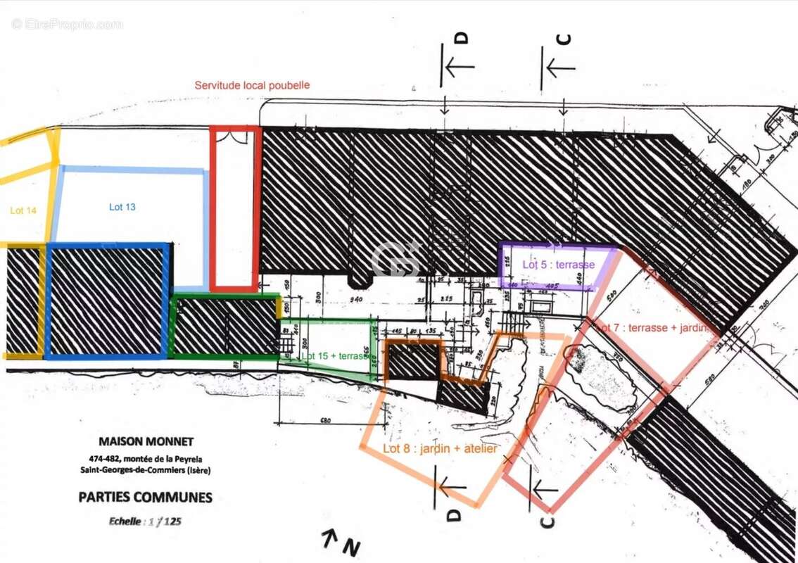 Appartement à SAINT-GEORGES-DE-COMMIERS