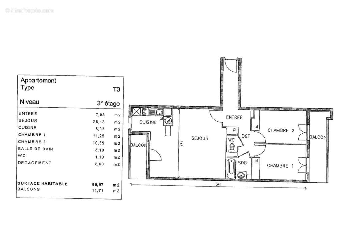 Appartement à ALFORTVILLE