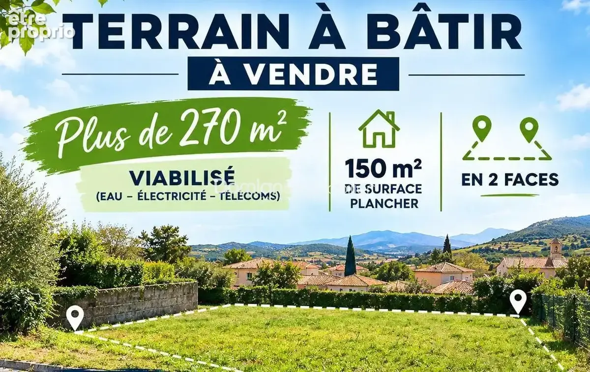 Terrain à CORBERE-LES-CABANES