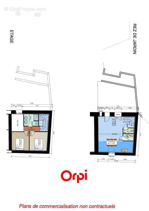T3 Duplex optimisé de 63 m² avec jardin privatif — Idéal premier achat / investissement à Chamagnieu - photo 4