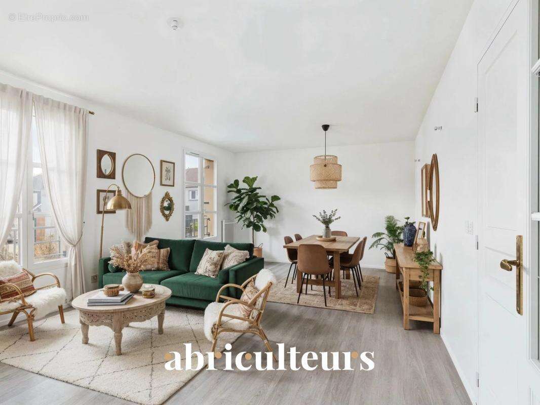 Appartement T3 lumineux avec vue exceptionnelle sur le bassin et le pigeonnier – Résidence de standing à Survilliers - photo 5