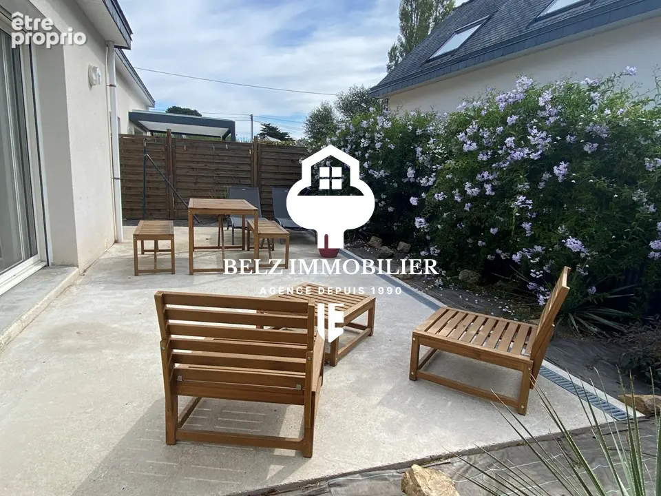 ERDEVEN MORBIHAN SUD Maison traditionnelle en bon état 2 kms des plages de l'OCEAN 3 chambres jardin terrain clos de 276m² GARAG - photo 2