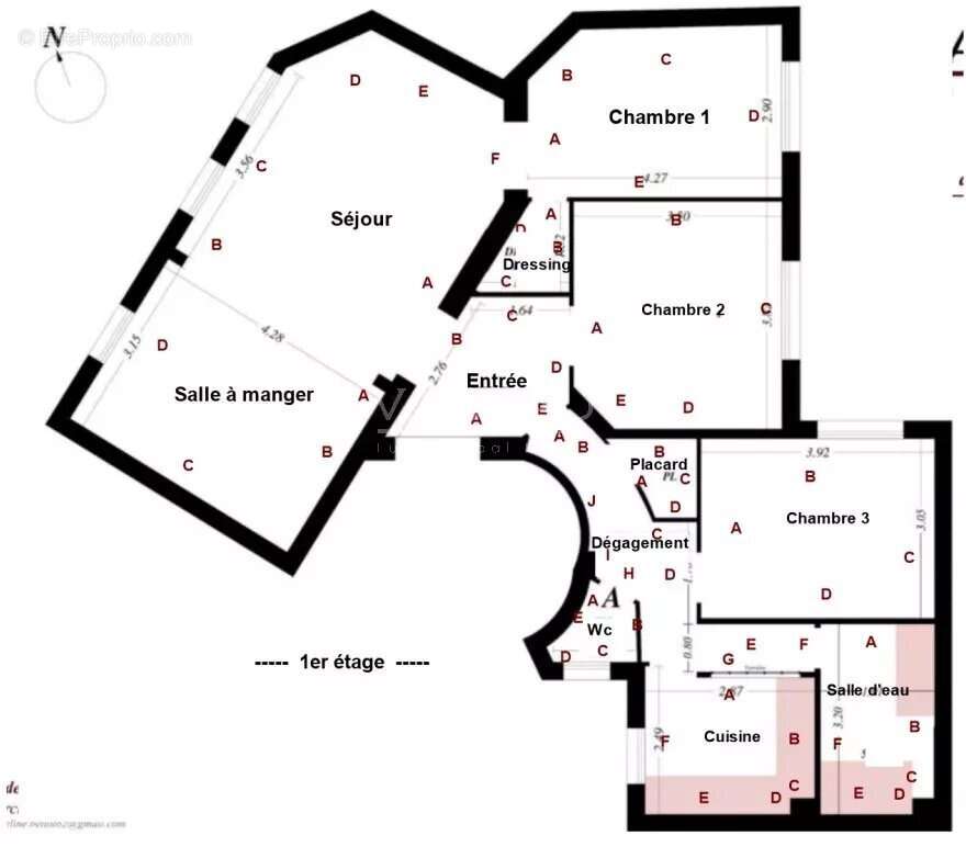 Appartement à PARIS-10E