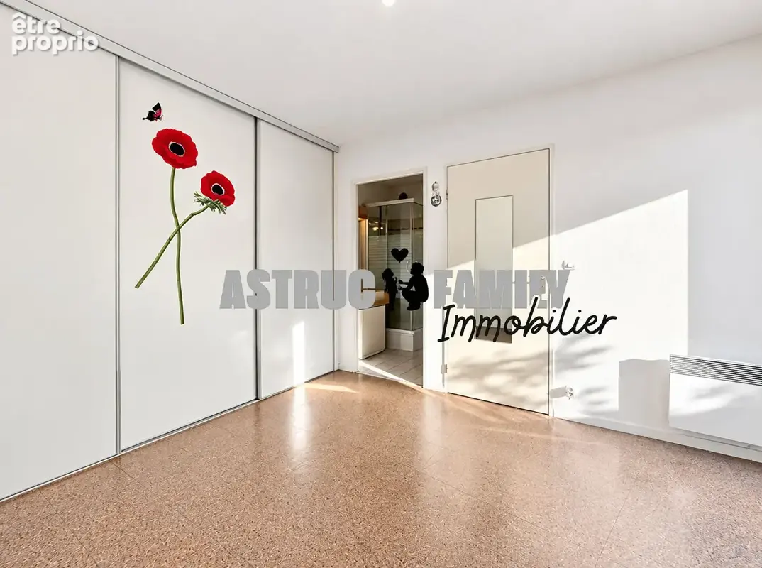 Montpellier - t2 - garage ferme - terrasses - parking -  39.59 m2 - photo 11