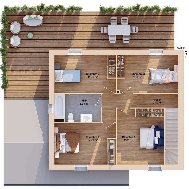 Maison à SAINT-GERVAIS-LA-FORET