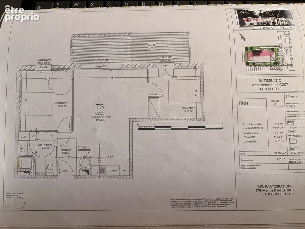 MOLIETS-PLAGE Appartement T3 de 52 m² - photo 13
