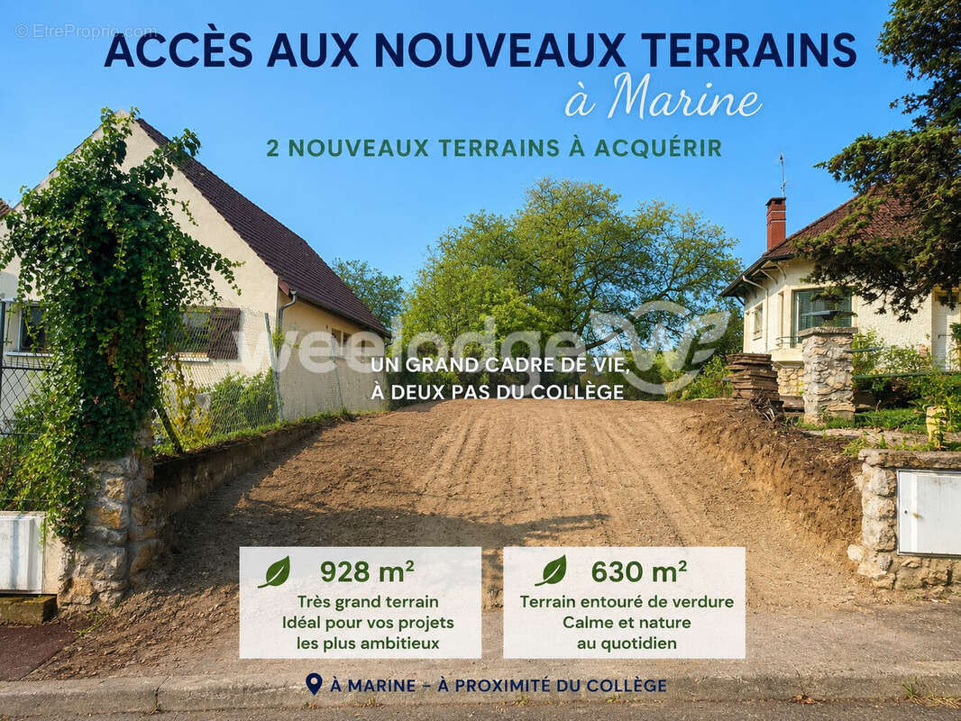 Terrain à MARINES