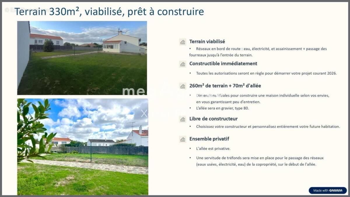 Terrain à LE FENOUILLER