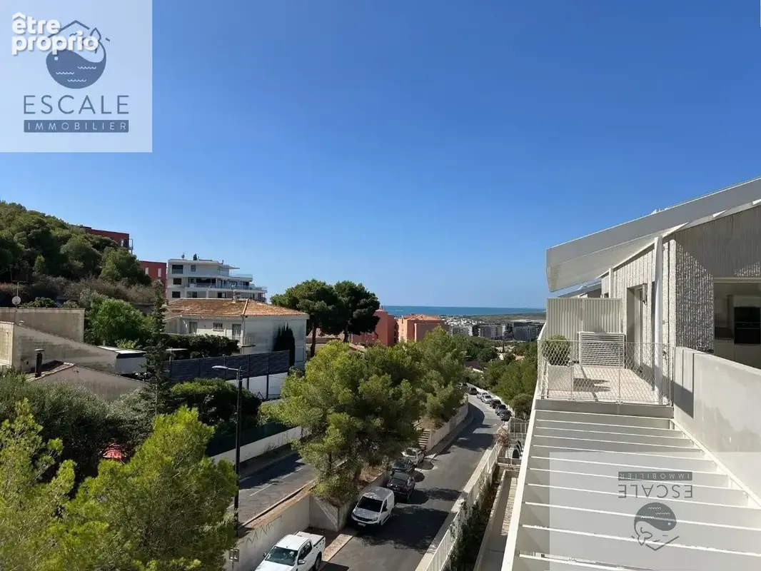 Vente grand t5 + 2 parkings + 1 garage + 1 cellier dans residence de standing au pied du mont st clair a sete - photo 7