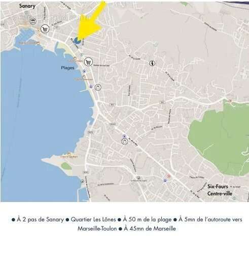 Appartement à SANARY-SUR-MER