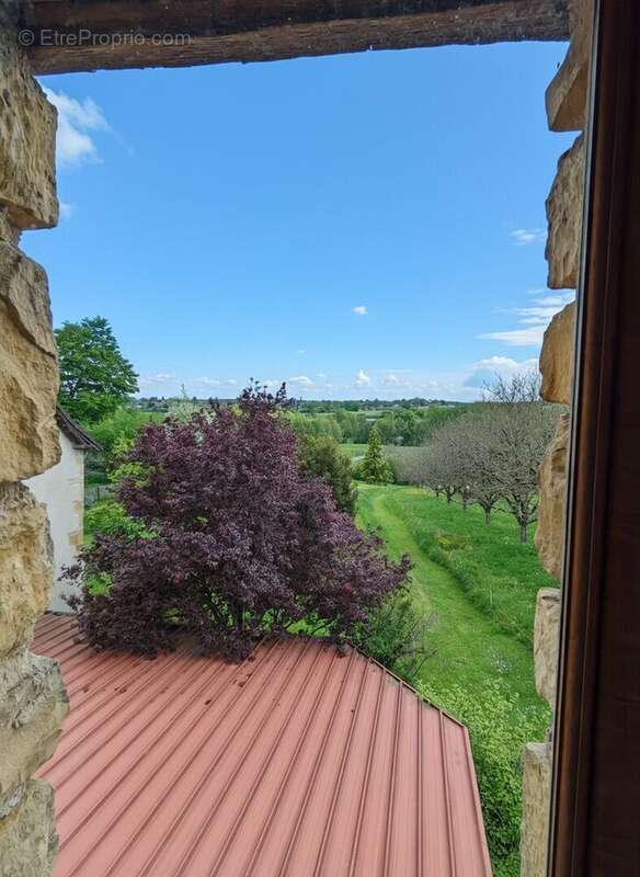 Vue chambre - Maison à EXCIDEUIL
