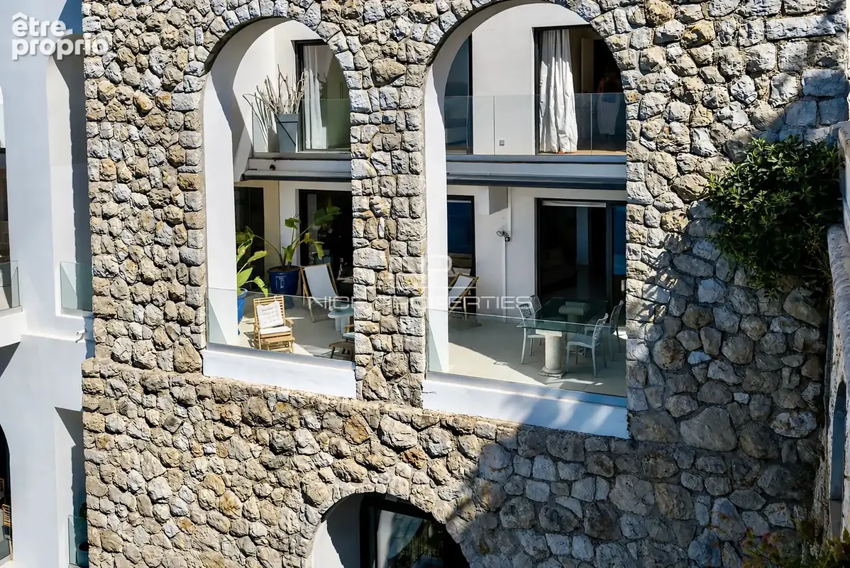 Nice – Cap de Nice – Palais Maeterlinck – duplex – vue mer – vue panoramique – terrasse – jardin privatif – accès mer – résidenc - photo 7