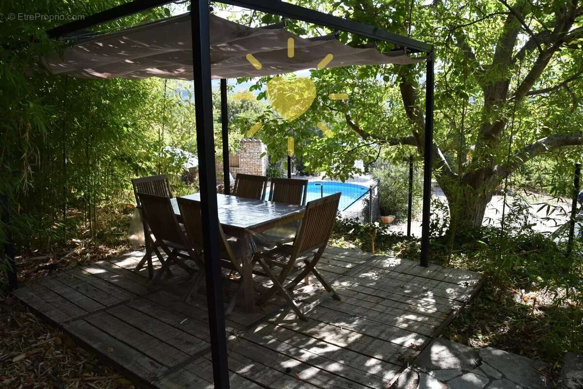 BARGEMON : Belle villa à pied du village avec piscine - photo 6