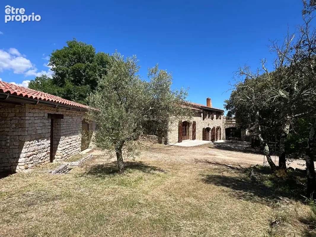 Entre Barjac et Uzès, Superbe maison en pierre avec vue panoramique - photo 3