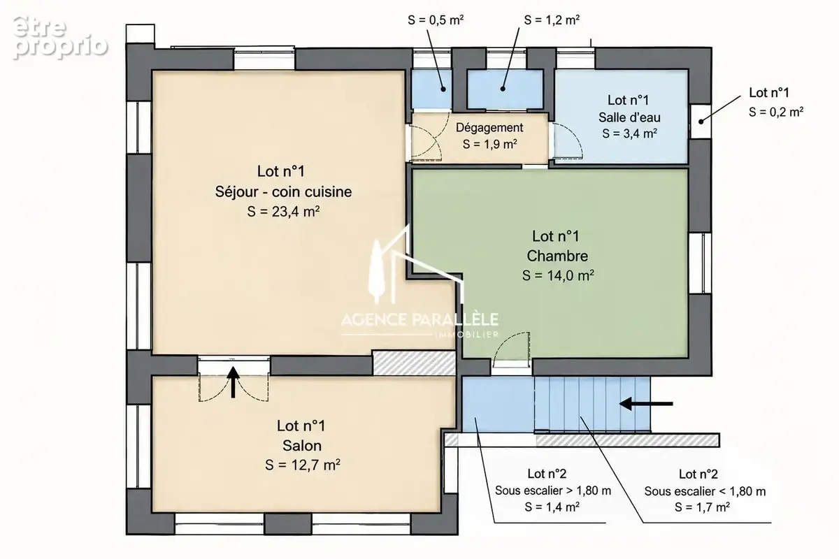 Appartement 2 pièces 57 m² à vendre à L'isle-Sur-La-Sorgue (84800) - photo 6