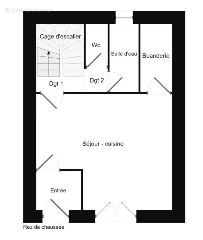 Maison de village en pierre mitoyenne à vendre à Ruffieux, d'env.65 m2 habitable, 1h de Genève, 45 minutes d’Annecy et 30 minute - photo 11