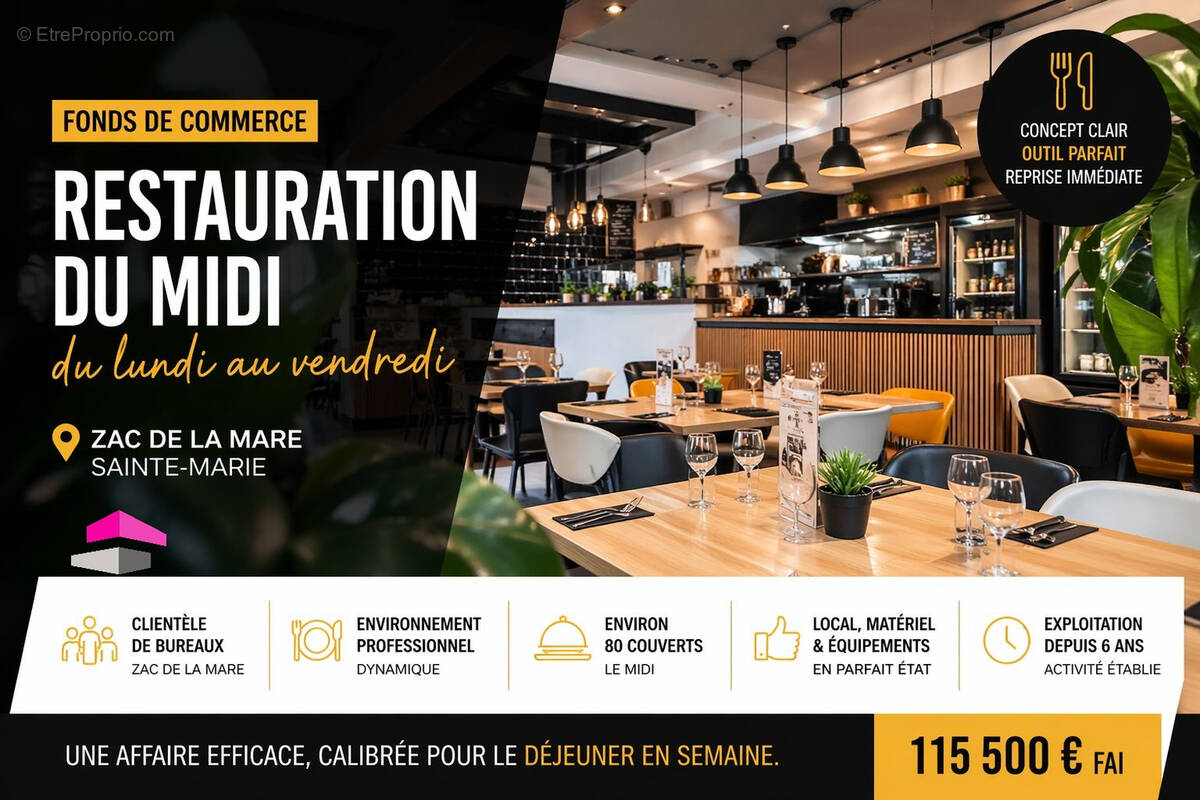 Commerce à SAINT-DENIS