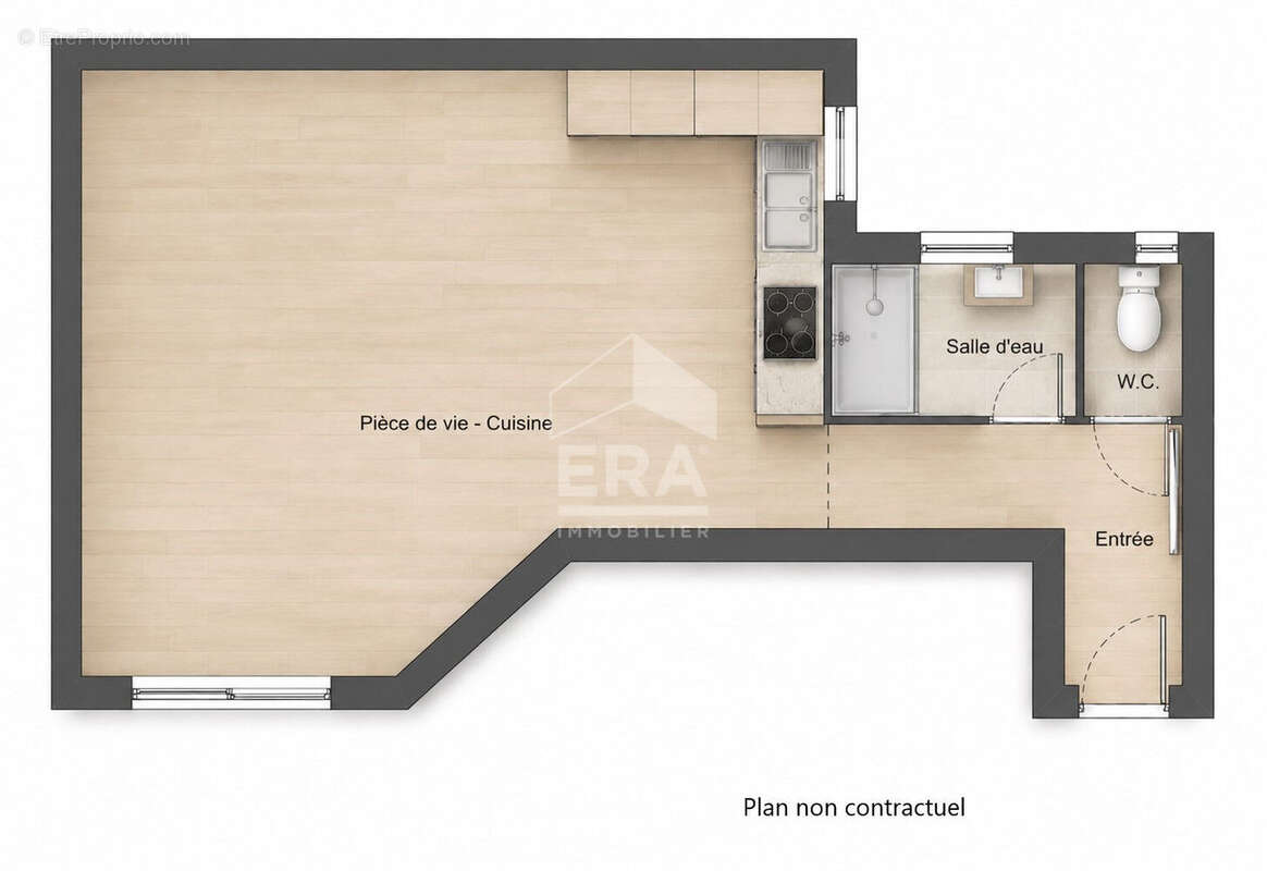 Appartement 25m² à levallois-perret - photo 4