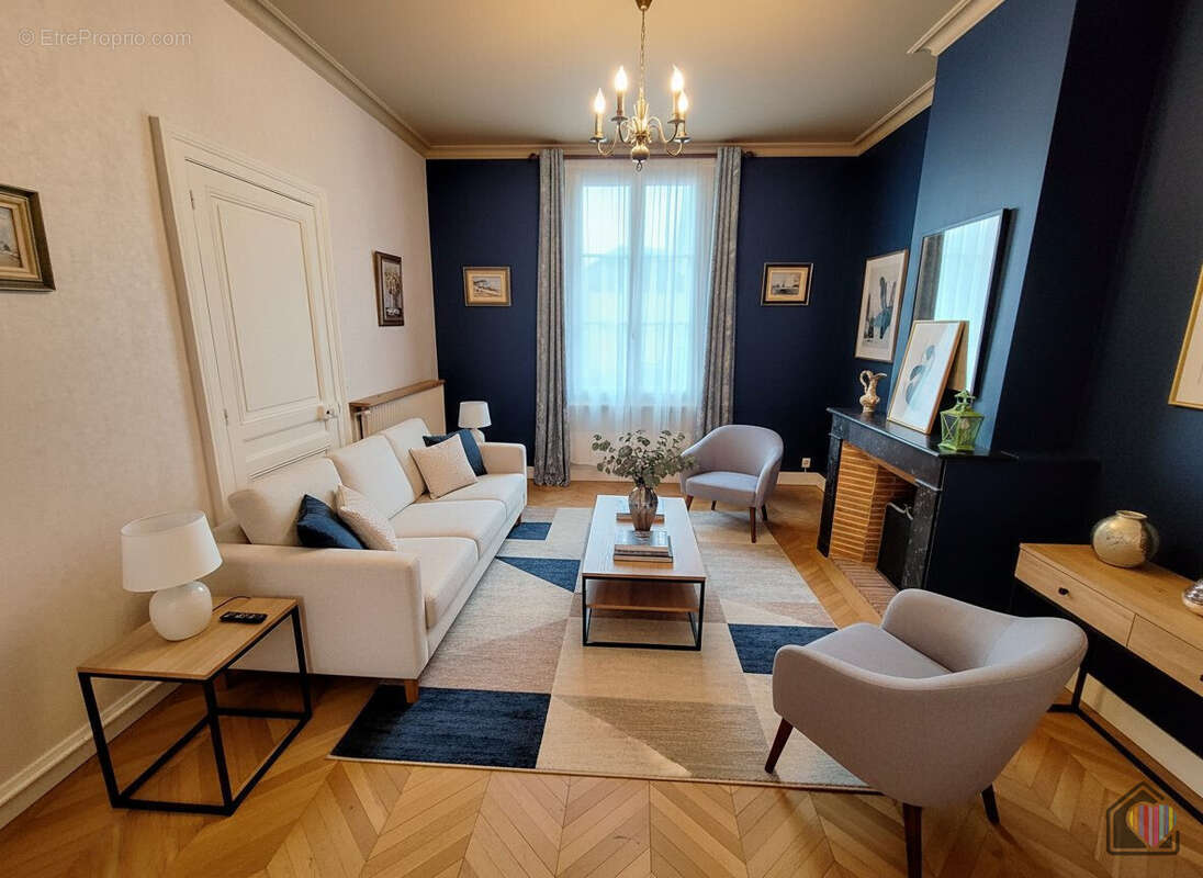Salon_Proposition 2 avec l'aide de l'IA - Maison à FECAMP