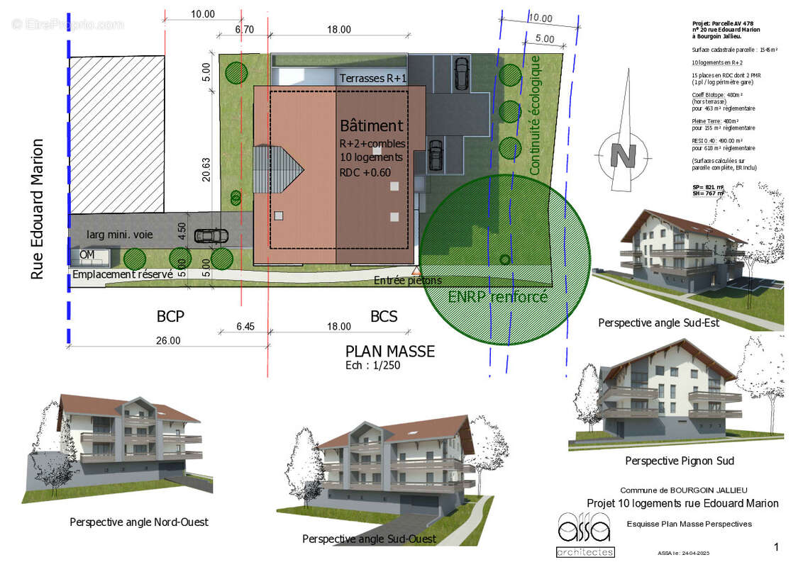 Appartement T4 Duplex (202) - Appartement à BOURGOIN-JALLIEU