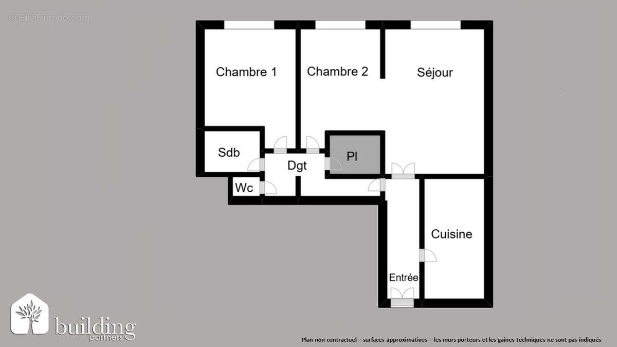 Bagnolet Paris 20ème - Appartement 3 pièces 62,31 m² et parking - photo 2