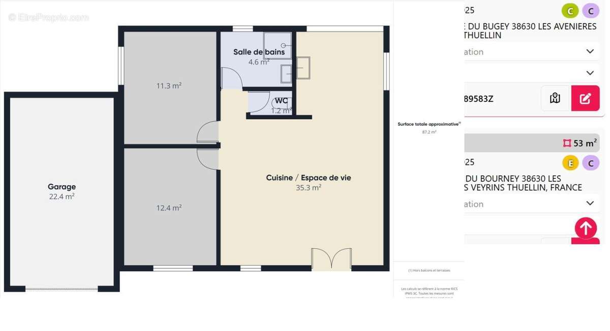Maison à LES VANS