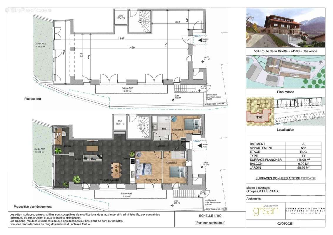 Appartement à CHEVENOZ