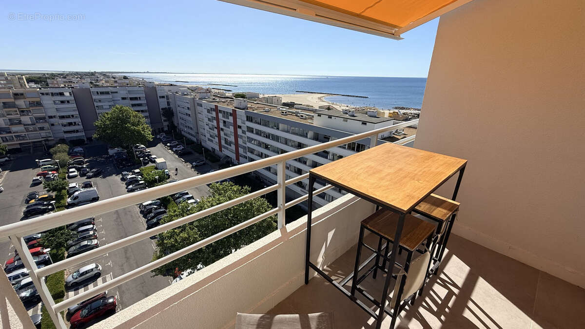 Carnon-plage-dernier etage-vue panoramique port et mer - photo 11
