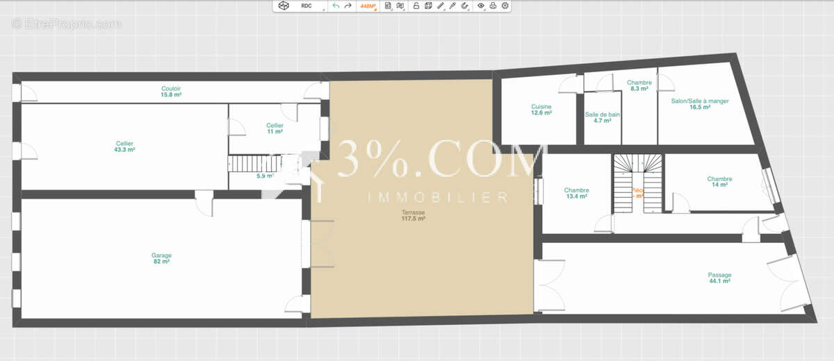 Appartement à MIRECOURT