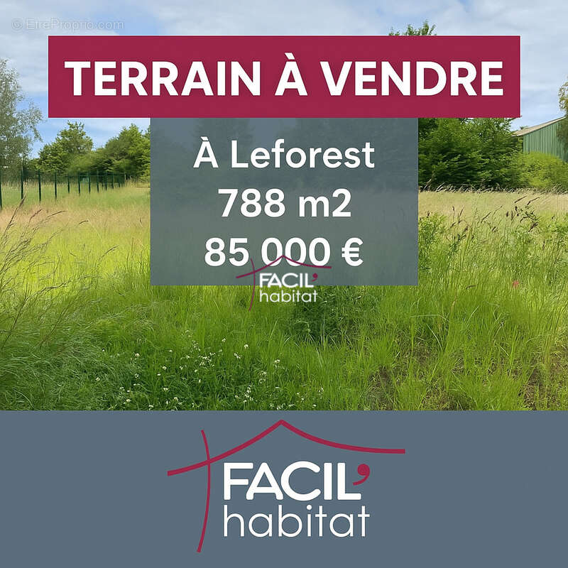 Terrain à LEFOREST