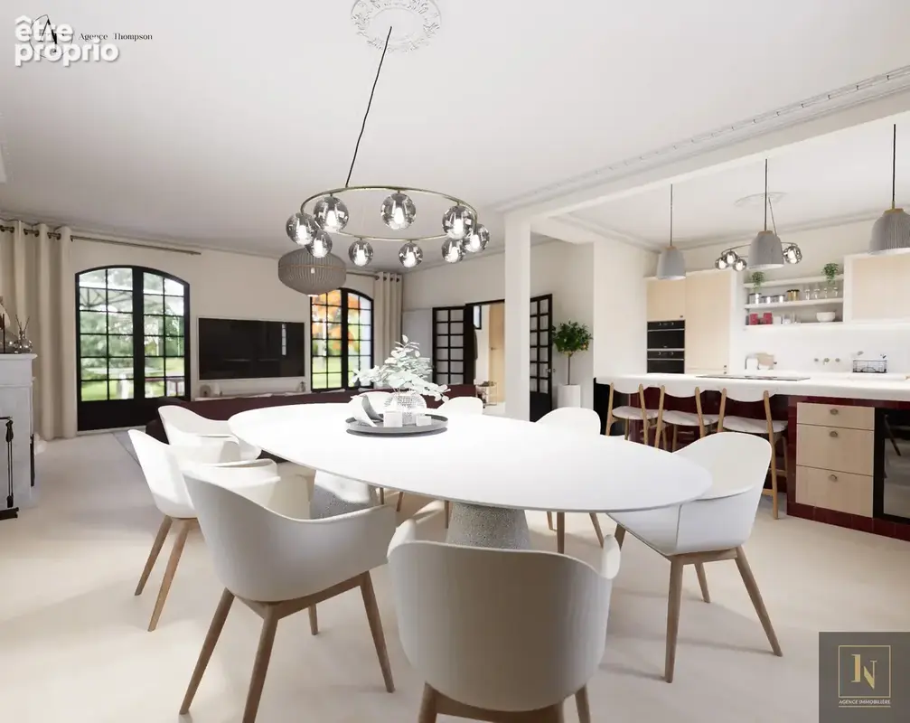 Orvault Petit-Chantilly - Maison de 230 m2 entièrement rénovée sur terrain  de 4430 m2 - photo 2