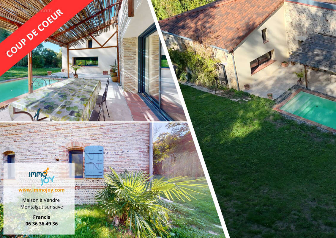 Maison à MONTAIGUT-SUR-SAVE