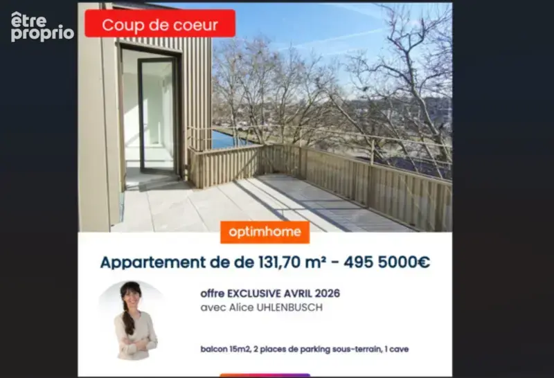 500 000 € - Mulhouse- Résidence ou Investissement PRESTIGE - Appartement 5 Pièces (dont 1 Studio Indépendant) + 2 stationnements - photo 2