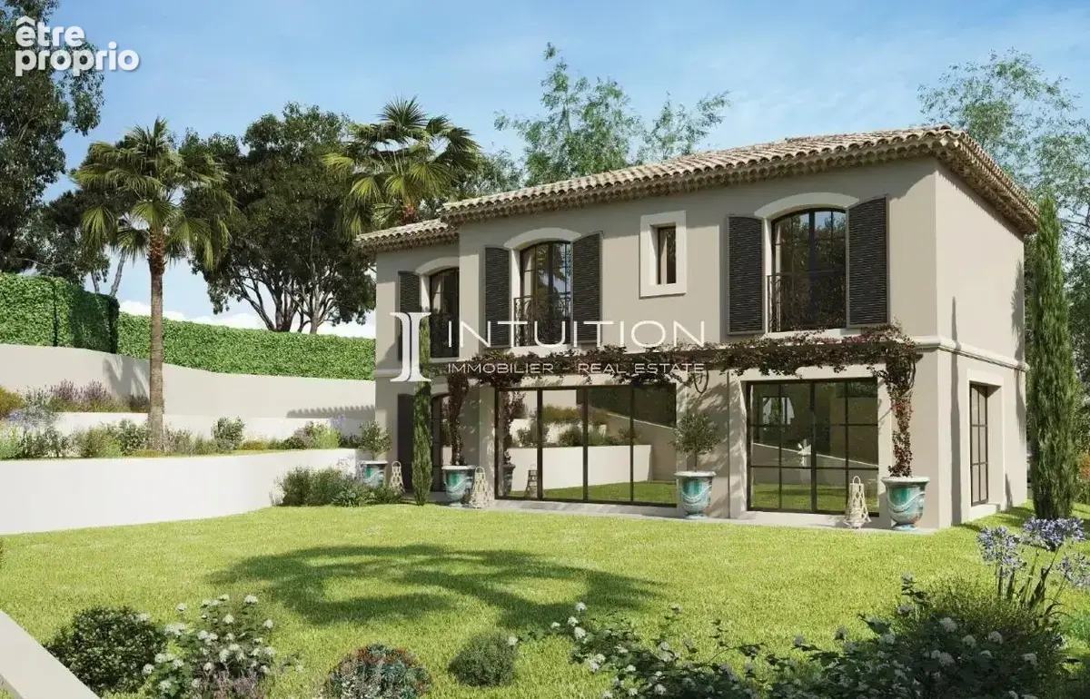 Mougins - Cabrières : Terrain constructible de 778 m2 avec projet de villa - photo 8