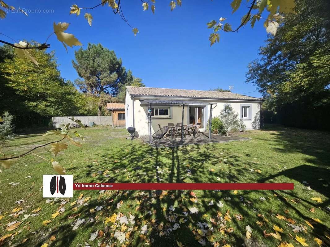 Maison à CABANAC-ET-VILLAGRAINS
