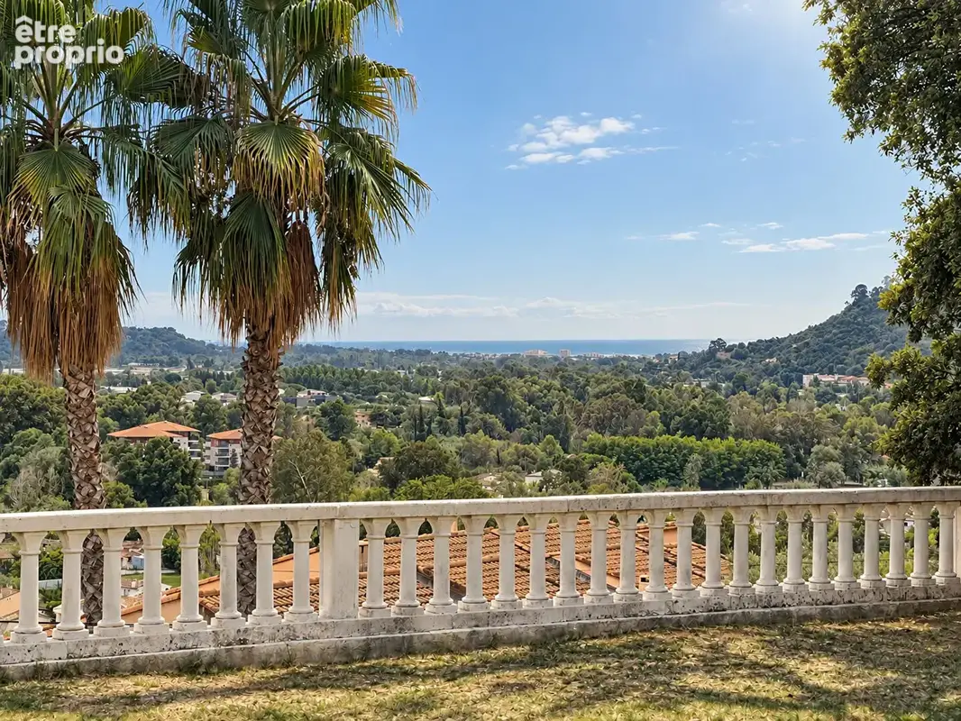 Secteur castellaras - propriété avec vue mer, piscine & appartement  3p indépendant - photo 11