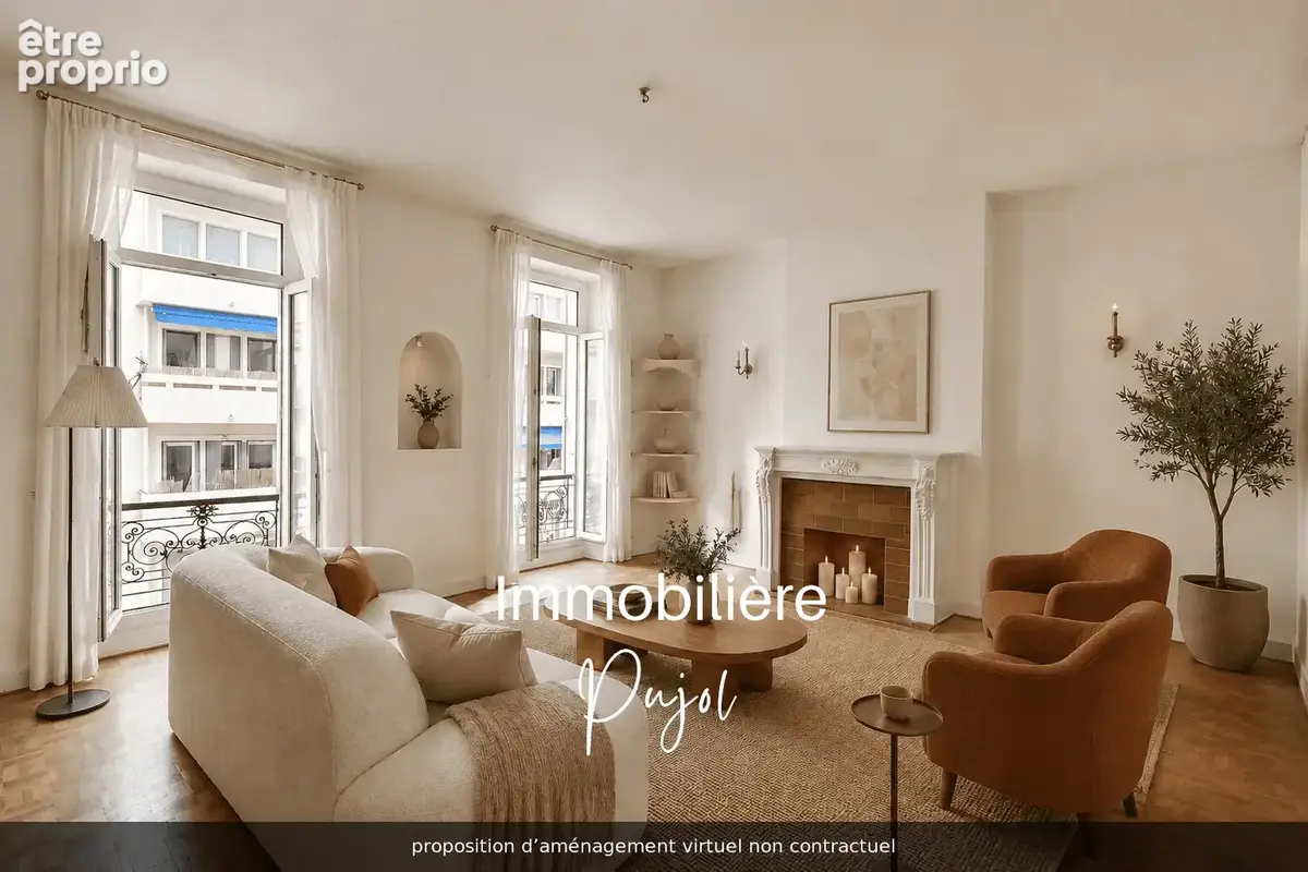 Marseille 8e   Périer   Appartement bourgeois T5 de 149 m2 au dernier étage avec ascenseur - photo 3
