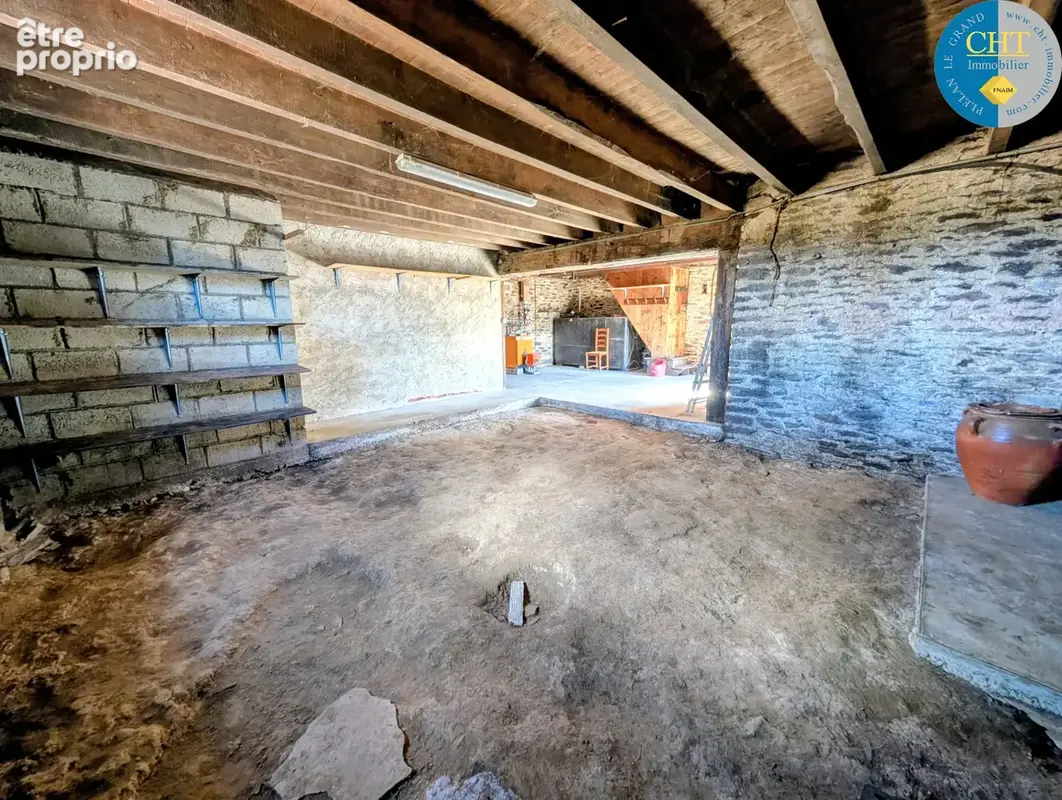 Ancien corps de ferme en pierres renove avec studio et dépendances à concoret (56430) avec cht immobilier - photo 25