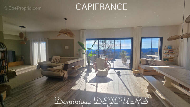 Ardèche - Magnifique Maison d'architecte de 184 m² habitable - Bel espace extérieur - Vue panoramique sur les montagnes ardèchoi - photo 73